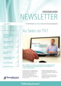 July 2012 Newsletter cover